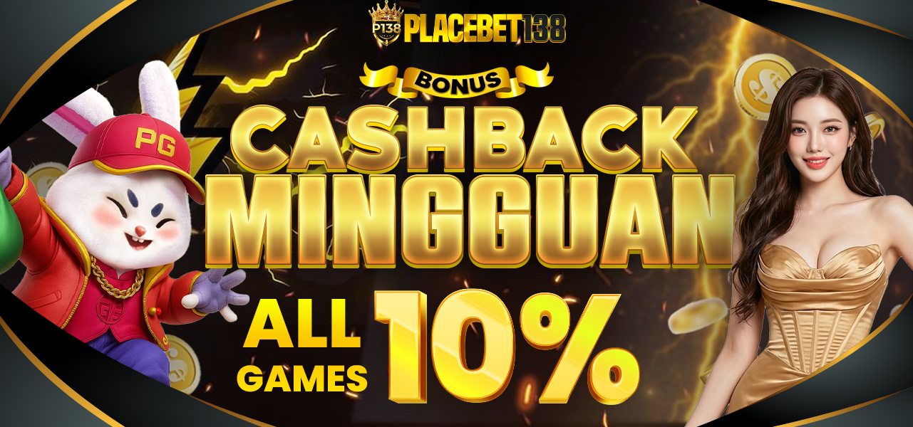 Bonus Cashback Mingguan 10%